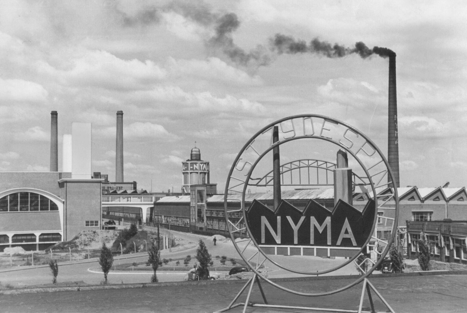NYMA fabriek, historisch